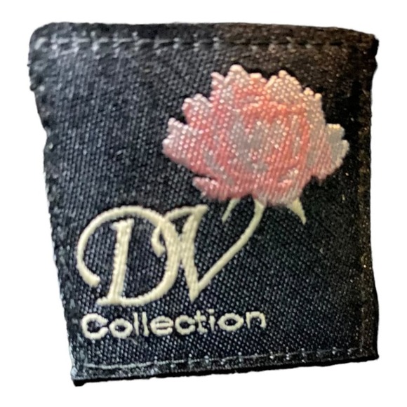 NWT Vintage Dolce Vita  Women's Blue Satin Embroidered Purse - Picture 6 of 6